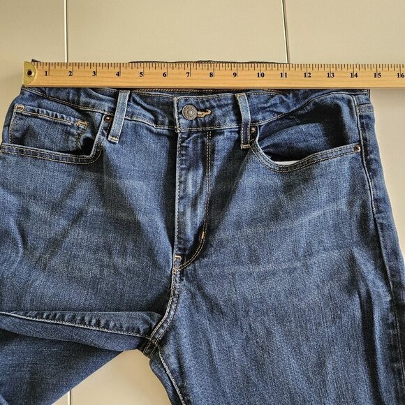 Levi's Jeans Womens 31 Blue Premium 721 High Rise Skinny Stretch Pockets Western - Picture 4 of 16